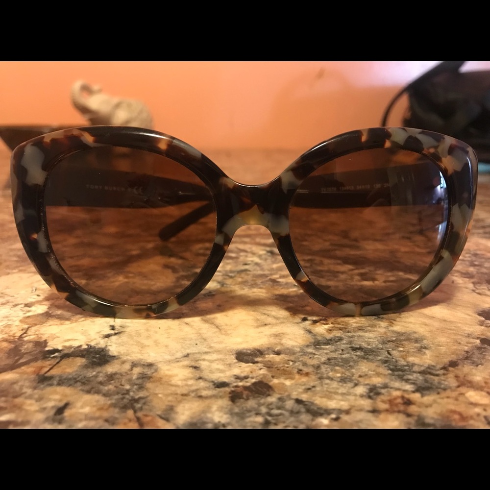 Tory Burch Tortoise Shell Sunglasses
